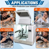 Nouvelle machine de découpe laser à fibre compacte de bureau 1200W 1500W 2000W pour la découpe d'acier inoxydable, d'aluminium et de tôles métalliques
