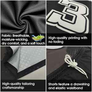 طقم قميص كرة قدم أرجنتيني مخصص للرجال، زي رياضي مع إمكانية تخصيص الاسم/الرقم/الشعار، سريع الجفاف، 100% بوليستر بتقنية النقل الحراري - Product Image 4