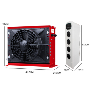 Unidad de Aire Acondicionado de Estacionamiento para Camiones de 12V con Compresor R134A, Tipo Split para Caravanas y Autocaravanas, para Autobuses y Sistemas de Aire Acondicionado de 24V - Product Image 2