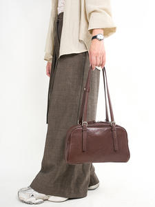 2026 New Genuine Leather <b>Women's</b> Handbag Shoulder <b>Bag</b> Light Luxury Leather <b>Large</b> Capacity <b>Women's</b> <b>Bag</b> - Product Image 6