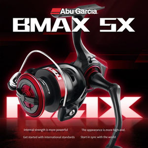 รอกสปินนิ่ง <span class=keywords><strong>ABU</strong></span> GARCIA - ความเร็วสูง อัตราทดเกียร์ 5.2:1 ลูกปืน 6 ตัว ตัวเรือนโลหะ สำหรับตกปลาทะเล ชายหาด ตีไกล และใช้กับคันเบ็ดทะเล - Product Image 2