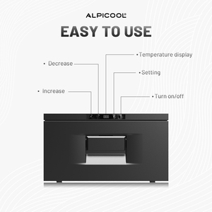 ALPICOOL D30 Mini Fridge Cooler <strong>Box</strong> 25L Compressor-Type <strong>Freezer</strong> With Cooling Function for Cars - Product Image 3