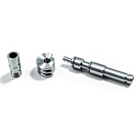 Pièces usinées CNC de précision en alliage d'aluminium sur mesure, petites pièces, usinage CNC 5 axes en acier inoxydable