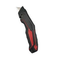 Couteau pliant multifonctionnel de qualité industrielle Kebo, robuste, en acier inoxydable, 3 lames, changement rapide, 1 an de garantie, logo OEM