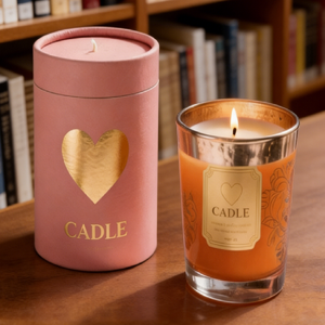 Premium Matte Paper Tube <b>Box</b> for Jar Candles – Custom Logo Printing, Eco-Friendly & Biodegradable (Direct Factory Wholesale) - Product Image 2