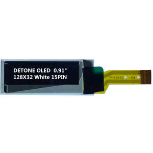Layar OLED 0.91 Inci 12832 Driver IC SSD1306Z Konektor 15PIN Antarmuka SPI - Product Image 1