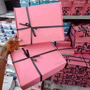 Sacs de courses réutilisables en carton blanc, sacs boutique avec poignée en ruban noir, sacs cadeaux en papier personnalisés avec votre propre logo - Product Image 5