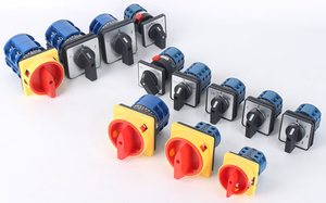 สวิตช์โรตารี่ไฟฟ้า Blue LW26-<span class=keywords><strong>125S</strong></span> สวิตช์เลือกแบบหมุน 3 ตำแหน่ง - Product Image 3