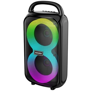 Enceinte Bluetooth Kakusiga 2x5W avec USB, carte SD, radio FM, portable, utilisation en extérieur - Product Image 1