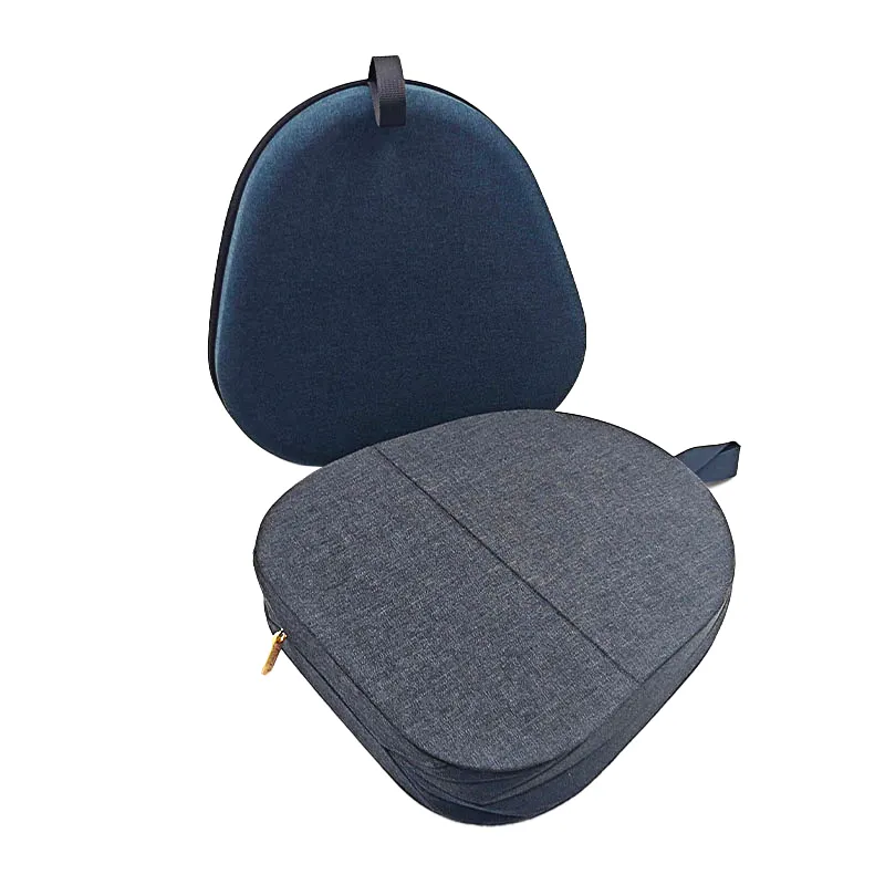 Yüksek kalite özel taşınabilir EVA aracı durumda hafif dayanıklı taşıma küçük EVA keçe kulaklık kutusu