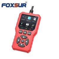 Escáner OBD2 Portátil FOXSUR V529, Herramienta de Diagnóstico Universal para Autos, Lector de Códigos de Error del Motor, Monitor de Emisiones