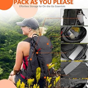 Sac de sport pliable multifonctionnel léger et imperméable, sac à dos de voyage et de fitness pour hommes et femmes, sac de randonnée – Grande Vente - Product Image 4