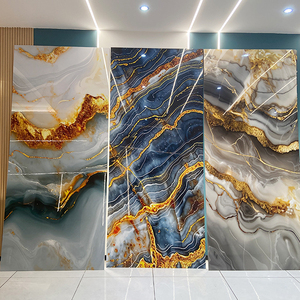 <span class=keywords><strong>2023</strong></span> panneau de cristal de carbone fibre de charbon de bois de bambou décoration murale du hall de l'hôtel - Product Image 4