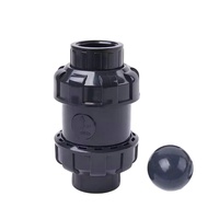Vanne à clapet anti-retour en plastique haute performance UPVC PVC-U PVC pour l'alimentation en eau Vanne de contrôle d'irrigation