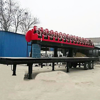 Nouvelle Conception Manège Forain Attraction Parc d'Attractions Grand Manège Crazy Wave Miami sur Remorque à Vendre