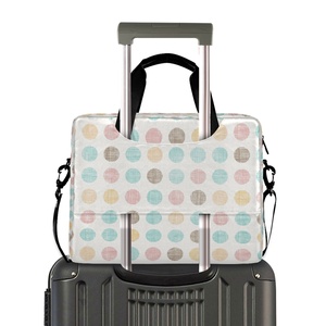 Custom Print Fashion Design 15.4 Inch Business <b>Laptop</b> Bag Computer Bag With Handles - Product Image 3