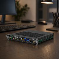 YUHUA Mini PC OPS 13e génération 12e cœur I3 I5 I7 195x180x30mm 80 broches Affichage 4K DDR4 32 Go Tableau blanc interactif Barebone OPS