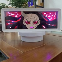 159 Modelos de Póster de Caja de Luz de Anime, Lámpara 3D de Papel Tallado de Dibujos Animados a Batería, Luces Nocturnas LED RGB Coloridas para Dormitorio