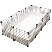 Cage de voyage portable robuste pour cochon d'inde du fabricant C & C pour animaux de compagnie