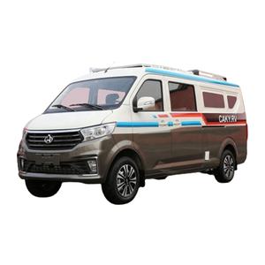 Stock <span class=keywords><strong>IVECO</strong></span> <span class=keywords><strong>Daily</strong></span> Motorhome <span class=keywords><strong>Camper</strong></span> <span class=keywords><strong>Van</strong></span> Changan Kuayuexing V7 Aire acondicionado Dirección izquierda Asientos de tela China Caravan Motor Home - Product Image 1