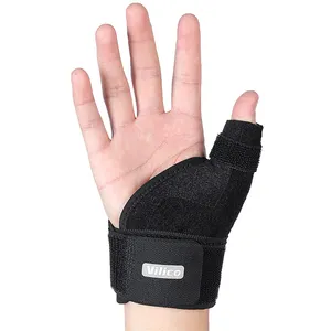 Attelle stabilisatrice réglable pour le <span class=keywords><strong>poignet</strong></span>, <span class=keywords><strong>bandage</strong></span> élastique à pression pour l'arthrite, <span class=keywords><strong>tendinite</strong></span> et tunnel - Product Image 1