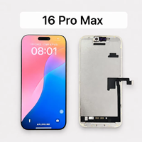 Écran tactile OLED In-cell de remplacement pour iPhone 16, 16 Pro, 16 Pro Max, 16 Plus