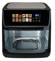 Freidora de Aire Anbolife de 11L de Gran Capacidad, Acero Inoxidable, 1800W, Pantalla Táctil Digital, 10 Menús Preestablecidos, Antiadherente, GS CE CB OEM