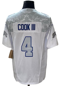 最新入荷 バッファロー・ライバリーズ フットボールジャージ 17 ジョシュ・アレン 0 キオン・コールマン 4 ジェームズ・クック シャツ ショート ステッチ USA フットボール - Product Image 3