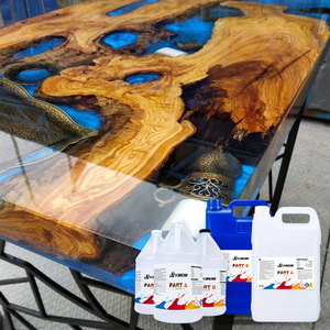 Résine époxy pour bois, résine époxy préfabriquée pour plan de travail de cuisine, résine époxy polyuréthane - Product Image 1