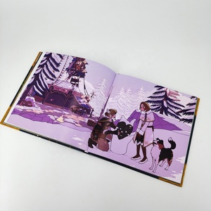 Servicios de impresión de libros de historietas de tapa dura personalizados Impresión offset Papel Kraft Papel DE ARTE Papel recubierto-Embalaje de bolsas de libros de tapa dura - Product Image 5