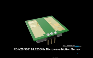 PDLUX PD-V20 High Frequency 24GHz Microondas <span class=keywords><strong>Doppler</strong></span> <span class=keywords><strong>K</strong></span>-<span class=keywords><strong>Band</strong></span> Radar Módulo Sensor para Detectores Intruder - Product Image 2