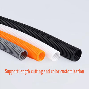Tubo Corrugado Flexible de Polietileno Negro de 10x13 mm, Tubo Protector de Cables para Conexión de Cables - Product Image 5