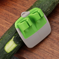 Creatieve keuken dubbele vinger schilmesjes roestvrij staal appel fruit palm schilmesje groenten fruit groentegereedschap