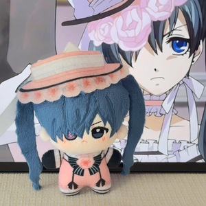 Muñecos de Peluche de 10CM de Sebastian Michaelis (Nunu) de Kuroshitsuji, Mini Figuras Suaves, Juguetes de Anime, Colgantes, Llaveros, Regalos - Product Image 6