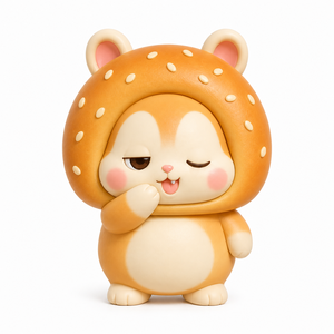 Scatole Misteriose Personalizzate con Figurine di Animali a Forma di Pane, Collezioni di Giocattoli - Product Image 3