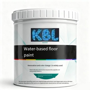 Recubrimiento Líquido Epóxico a Base de Agua para Renovación de Pisos de Cemento, Pintura Industrial Resistente al Desgaste para Talleres y Azulejos - Product Image 1