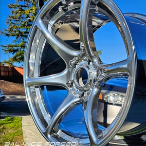 Rines de Aleación Cromados Tandem 5x112 5x120 para Auto, Rines Forjados de 16 17 18 20 Pulgadas para <span class=keywords><strong>BMW</strong></span> E46 E90 E60 F30 <span class=keywords><strong>Mini</strong></span> <span class=keywords><strong>Cooper</strong></span> - Product Image 2