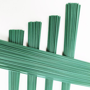 <span class=keywords><strong>ลวด</strong></span>ก้าน<span class=keywords><strong>ดอกไม้</strong></span>ขัดเงาสีเขียวเข้มขนาด 22 เกจ จำนวน 100 ชิ้น ความยาว 16 นิ้ว เส้นผ่านศูนย์กลาง 0.03 นิ้ว สำหรับงาน DIY และจัด<span class=keywords><strong>ดอกไม้</strong></span> - Product Image 1