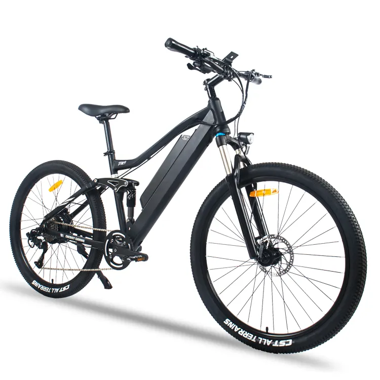 2023 Elektro fahrrad 48V 27,5 Zoll E-Bike 500W Mountainbike Voll federung Elektro-Hybrid-Fahrrad für Erwachsene