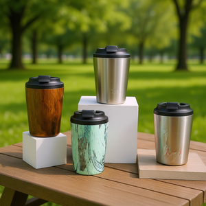 OEM 380ml Stainless Steel Travel Mug <b>Double</b> <b>Wall</b> Vacuum Insulated Leak Proof BPA Free For Coffee Tea Water Outdoor Use - Product Image 2