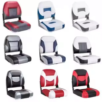 Nouveau siège de conduite marin en acier inoxydable pour bateau rapide, bateau d'assaut, siège de pêche pliable