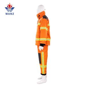 Combinaison ignifuge conforme à la norme EN469, tissu aramide/nomex, style détachable, 3 kg, légère, vente en usine OEM - Product Image 3