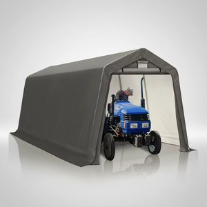 Auvent et abri de voiture personnalisés en PE écologique, épaisseur 1-3/8 pouces, avec structure en acier traité thermiquement pour garages - Product Image 1