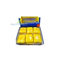 Jouet Squishy Super Doux en Forme de Pain, Ultra-Élastique en PU, Anti-Stress, Jouet Sensoriel pour Jeu Alimentaire Réaliste