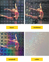 Film holographique auto-adhésif, stratification transparente à froid, qualité de stratifié holographique