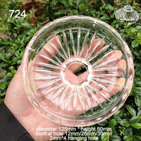 Chine usine directe lustre en cristal pièces lustre en cristal en verre bobeche pour vente