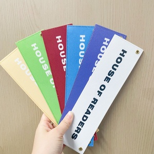 New Fashion Bookmarks Colorful Fabric Bookmarks Custom Personalized Gifts Embroidery Fabric Bookmark with Printing