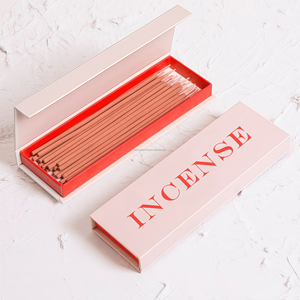 Diseño personalizado de fábrica Impresión de palo de sándalo Soporte de almacenamiento Caja de cajón de papel de incienso Embalaje - Product Image 4