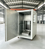 Four de cuisson par lots certifié CE pour revêtement en poudre, four de séchage industriel à chauffage électrique pour pièces en acier