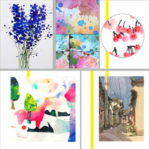 Juego de Pinturas de Acuarela Sólidas EABOR YB-0724 de 12 Colores con 3 Pinceles de 12 ml Cada Uno para Papel, Venta al Por Mayor - Product Image 2